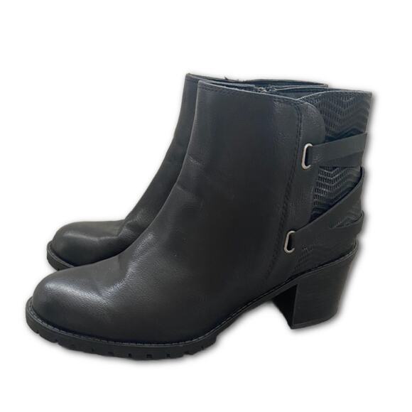 Baretraps Hensley Women’s Black Lug Ankle Bootie Size 11 Y2K Goth - Picture 1 of 10